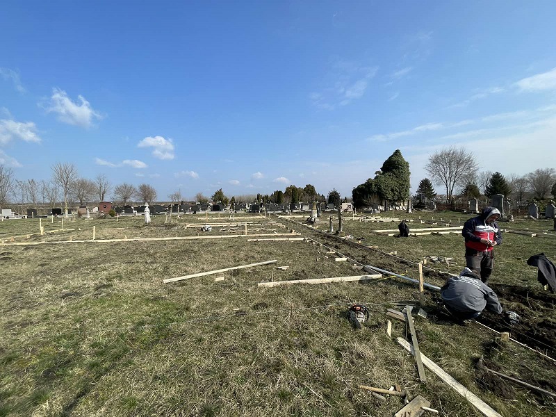 Plandište: Počeli radovi na proširenju groblja
