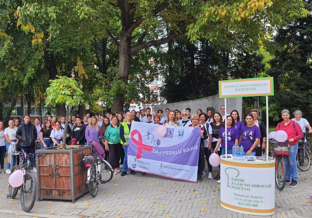 Pančevo: Organizovana biciklistička vožnja „Daj pedalu raku“