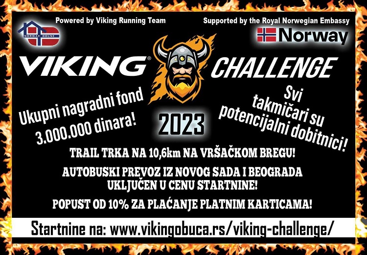 Viking Challenge 28. oktobra na Vršačkim planinama