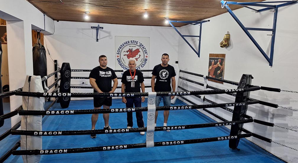 Klub Dragon iz Sefkerina dobio nov ring za Kik boks