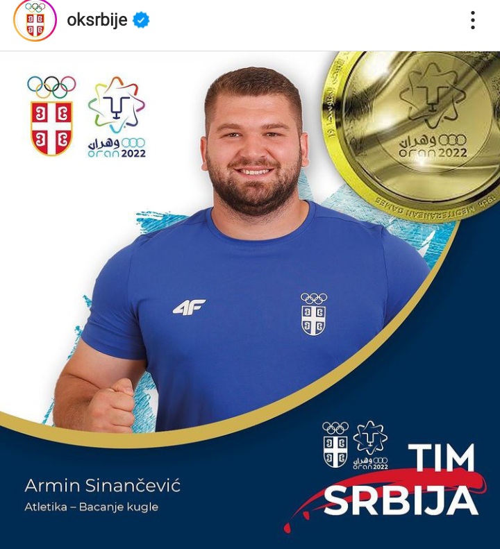 Sinančeviću zlatna medalja
