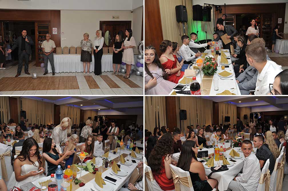 Maturanti iz Opštine Opovo proslavili matursko veče