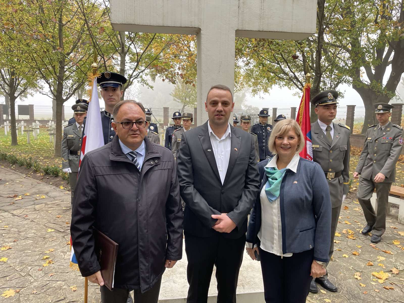 Predstavnici Opštine Kovačica prisustvovali obeležavanju godišnjice stradanja civila i vojnika na vojnom groblju u Slovačkoj