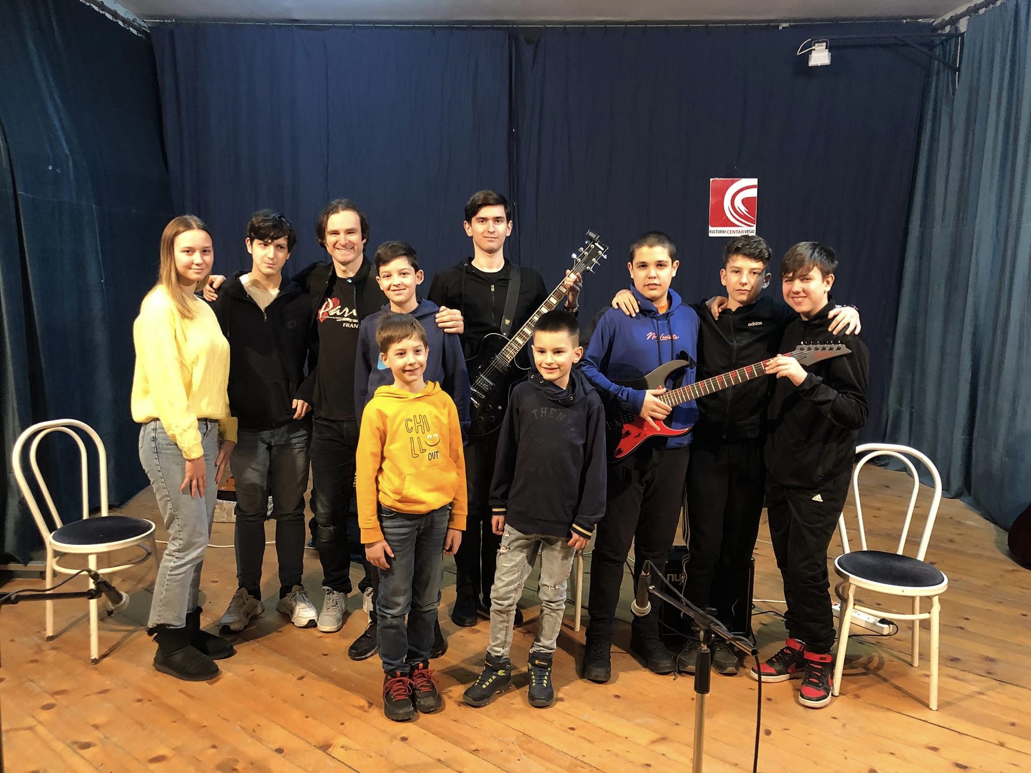 Koncert "Gitara za zaljubljene" održana u Vršcu