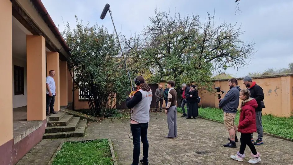 Snimanje filma "Putnik" u Kovačici i Idvoru