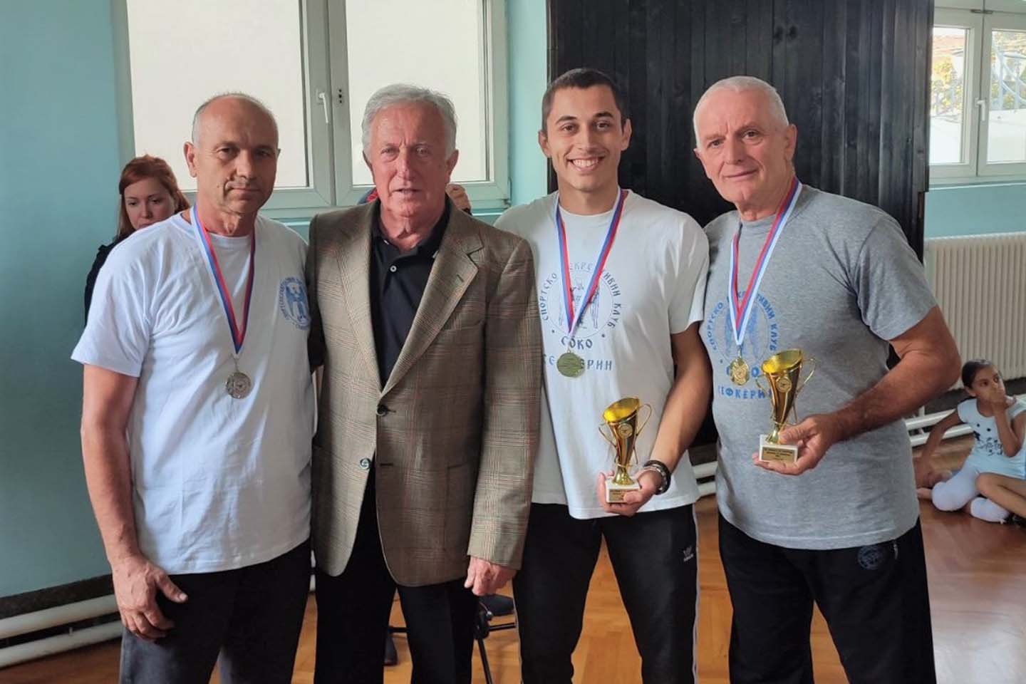 Tri medalje za sefkerinski "Soko" na Sokolskom prvenstvu