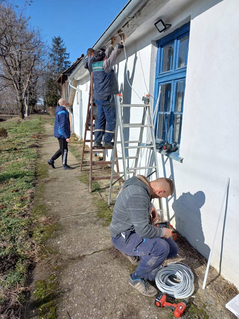 Sređivanje etno kuće Matice Slovačke u Hajdučici